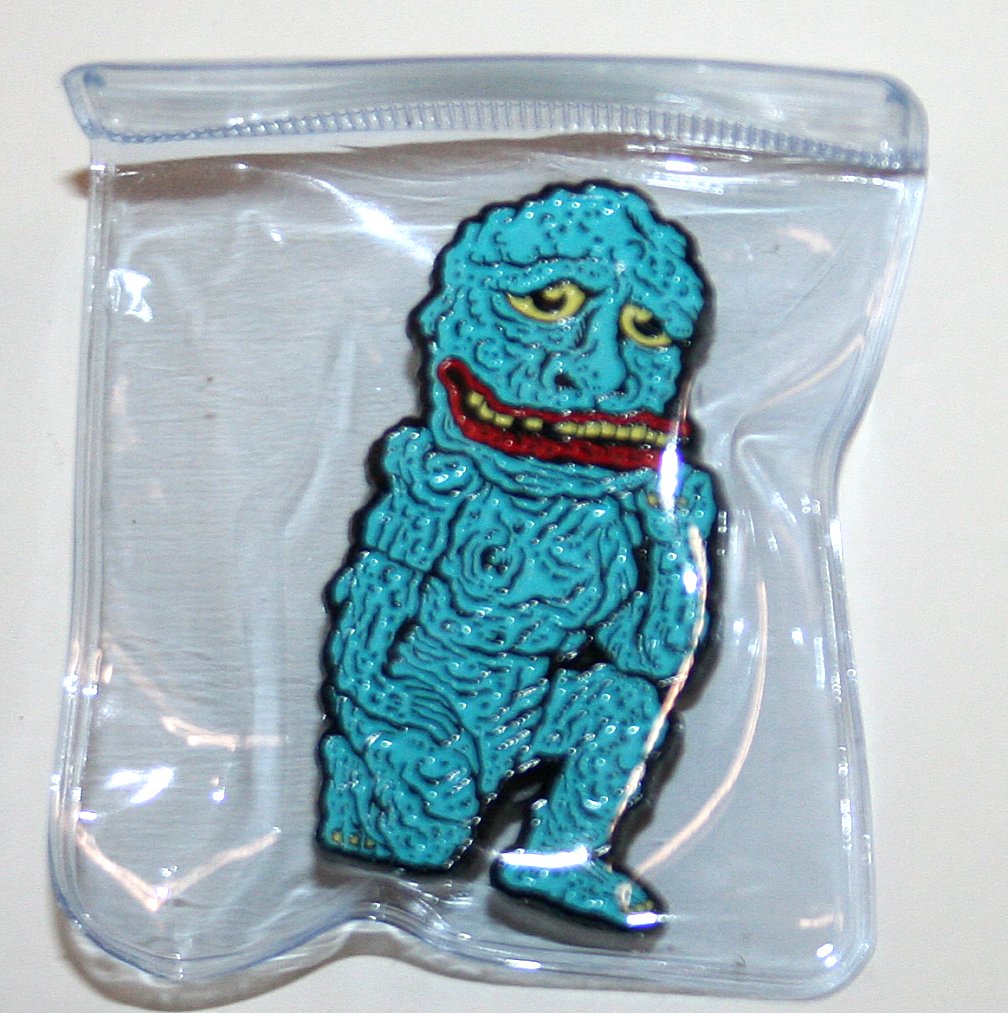 Pinhead x NagNagNag Blue Four Eyes Pin