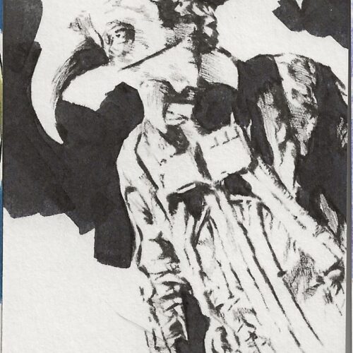 Star Wars Rise of Skywalker Robert Teranishi Boolio Sketch Card