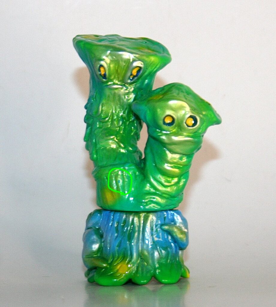Tomulando Gold on Green Fungal Boyz