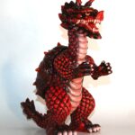 怪獣ソフビ / LAVALA（KAIJU OOZE） Kaiju Ooze Red Lavala Dragon — Vicious Fun