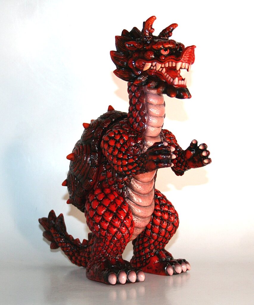 Kaiju Ooze Red Lavala Dragon | Vicious Fun