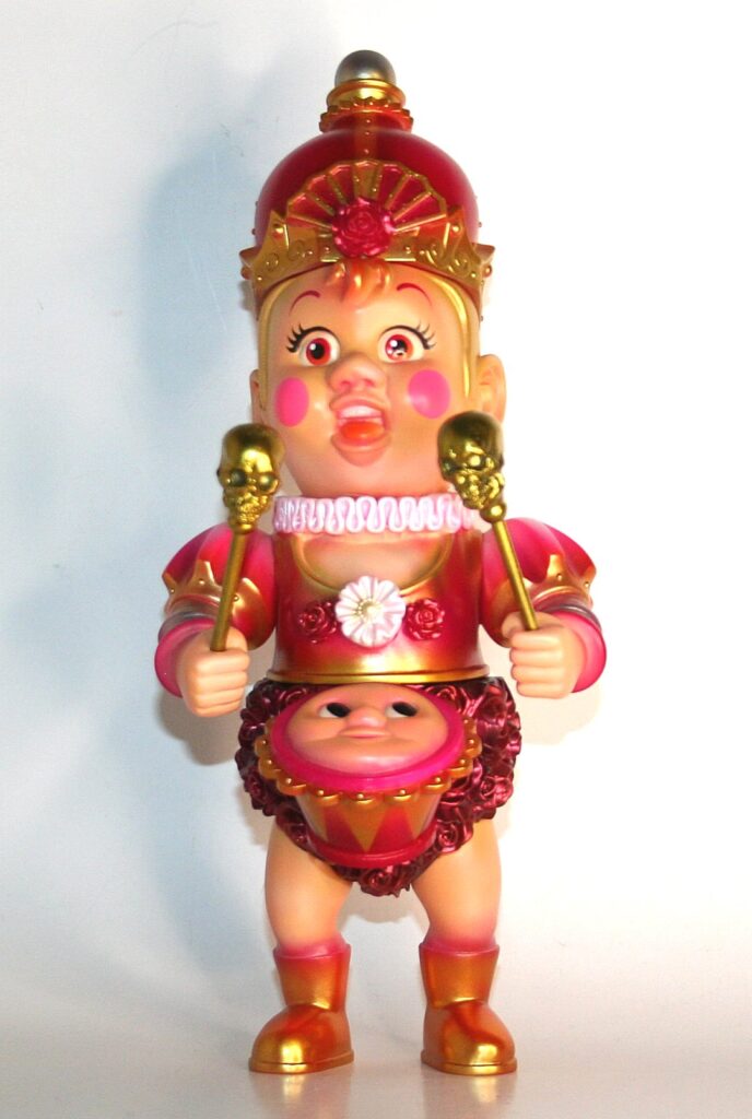 KIKKAKE TOY インディーズソフビUNPARAL LEL MAN Kikkake Toy Pink The Auspicious Guy — Vicious Fun