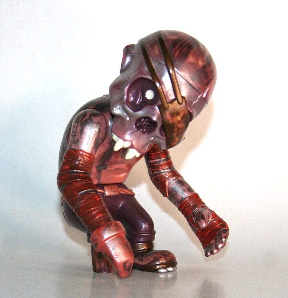 Secret Base x Pushead Brown x Purple FHP Skullpirate V3
