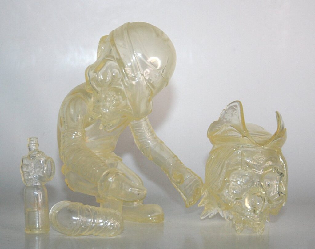 Secret Base x Pushead Clear Skullpirate x Captain