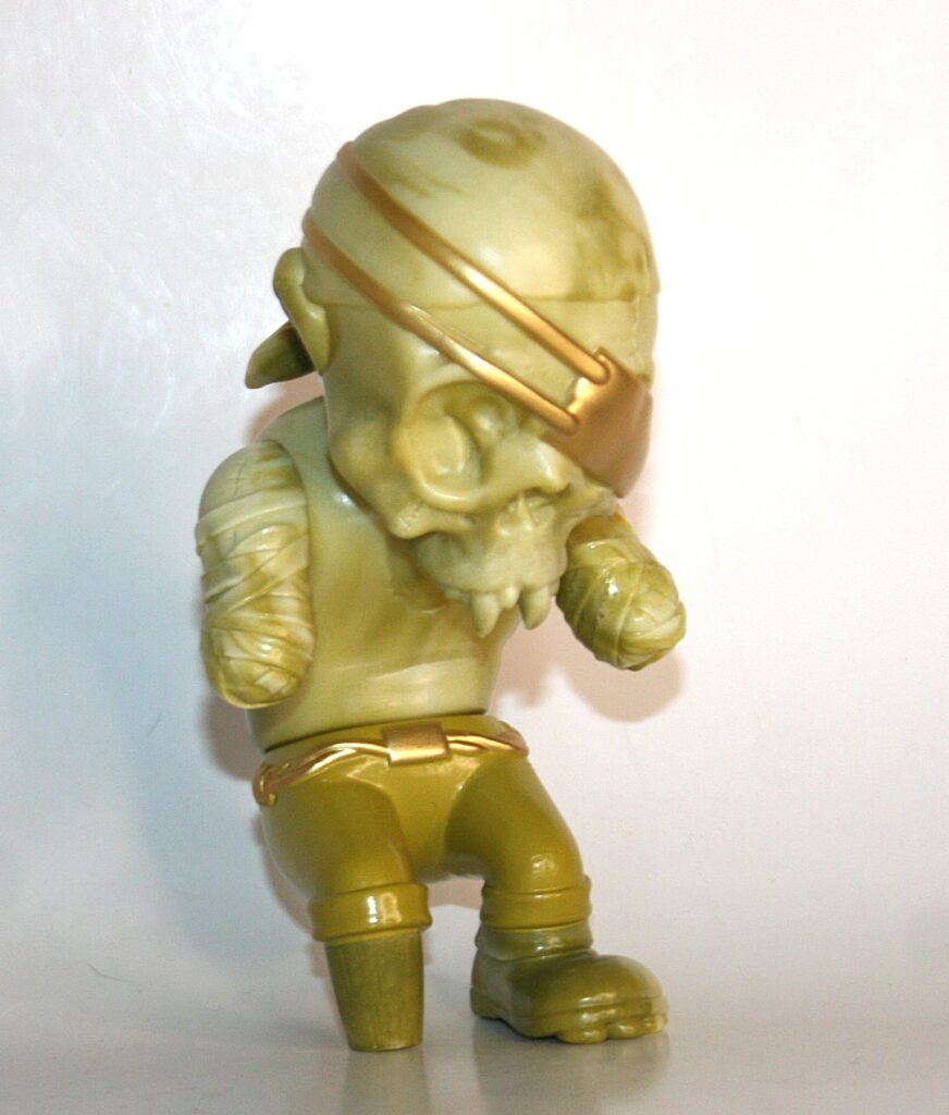 Secret Base x Pushead Green x Glow Stumpy Skullpirate
