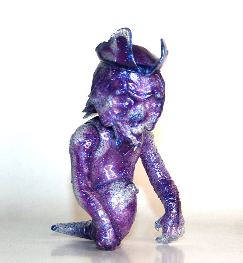 Secret Base x Pushead Purple x Glow x Lame SkullCaptain SCORM
