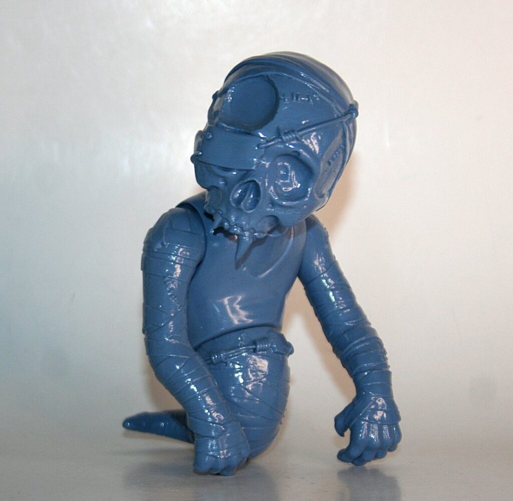 Secret Base x Pushead Putrid Blue SkullPirate SkullOrm