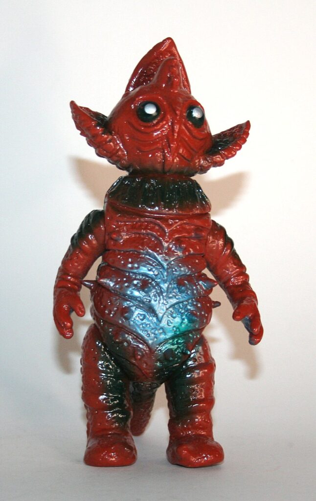 Sofubi no Pepo Brown Kyoakusaurus Goso Monster