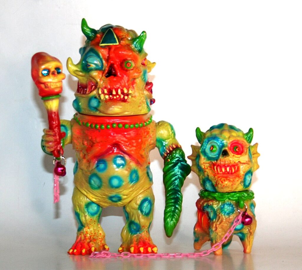 The Devils Kaiju Yellow Bellied Virus GOD x Aleister Growley