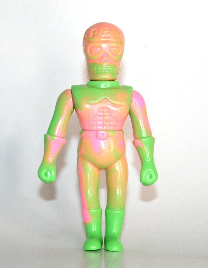 RessinBlood Green x Pink Marbled Speed Skull