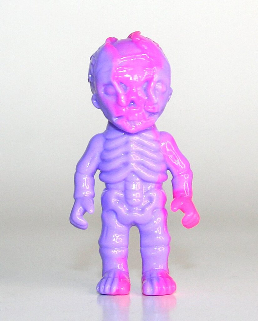 Secret Base Micro Infection Monster Purple Marbled Split Skull