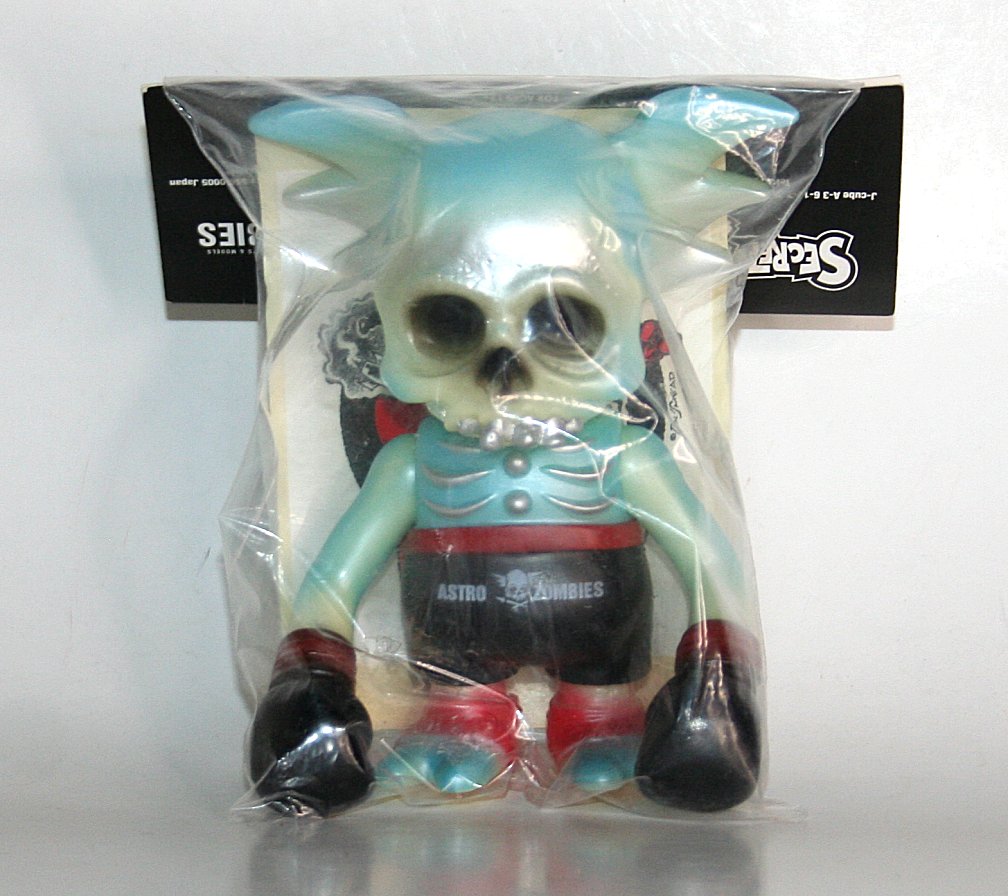 Secret Base x Astro Zombies Blue Glow Skullwing