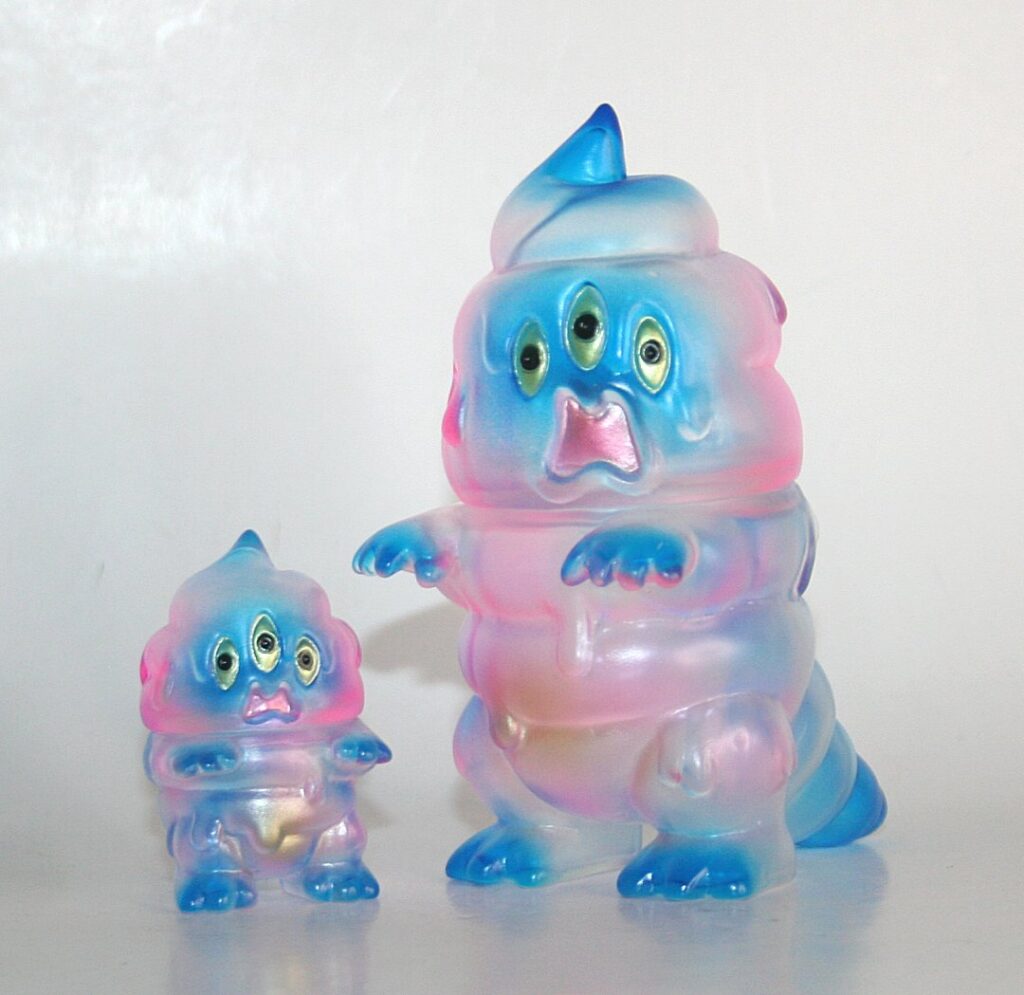 Art Junkie Blue x Pink Shitton and Mini