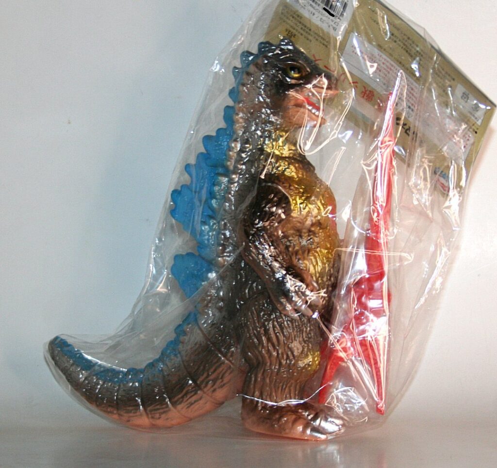 Bullmark Gunmetal Brown Godzilla 50 with Tokyo Tower