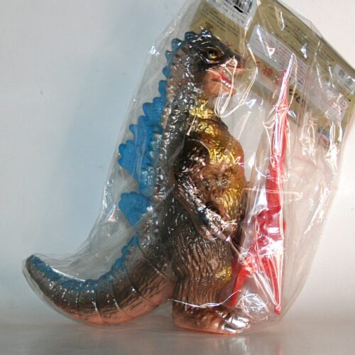 Bullmark Gunmetal Brown Godzilla 50 with Tokyo Tower