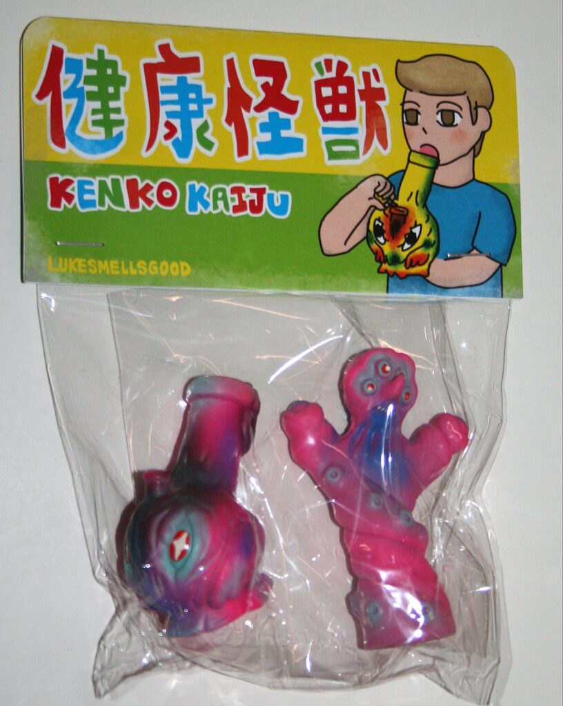 LukeSmellsGood x Secret Demon Service Pink Witchy Kenko Kaiju