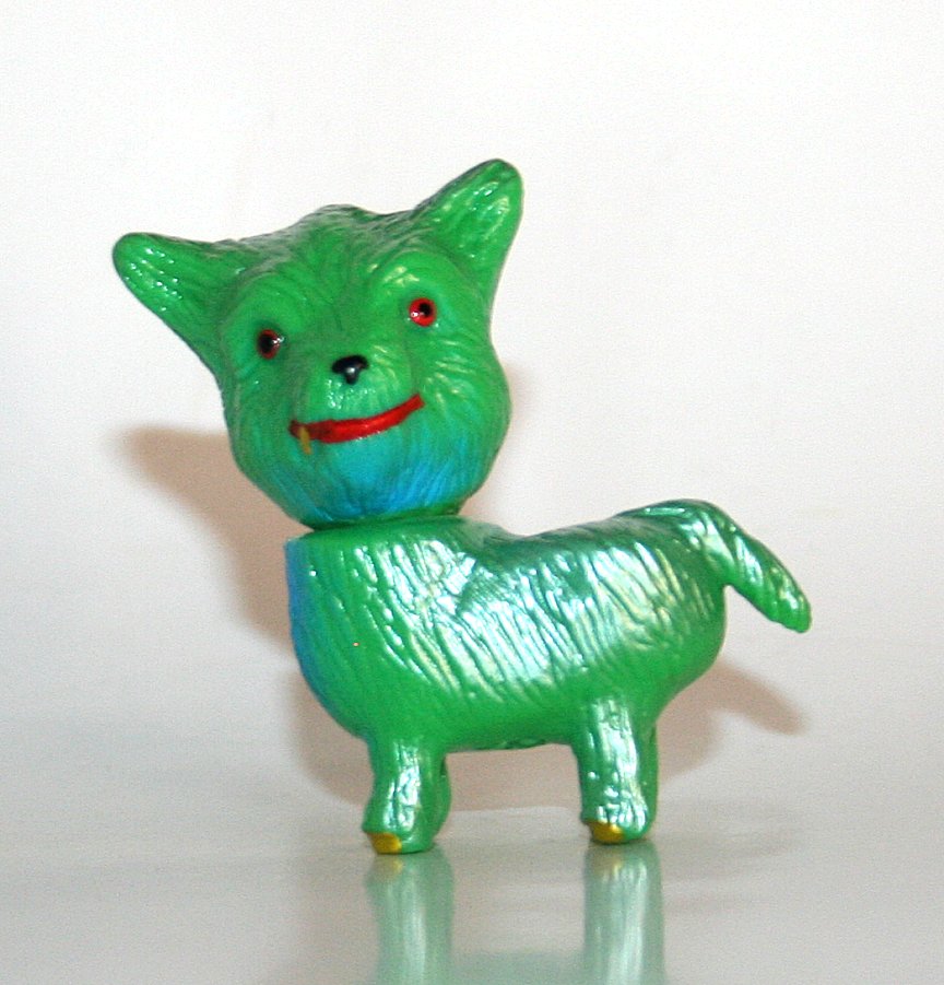 Rampage Toys Green Mini Wolf