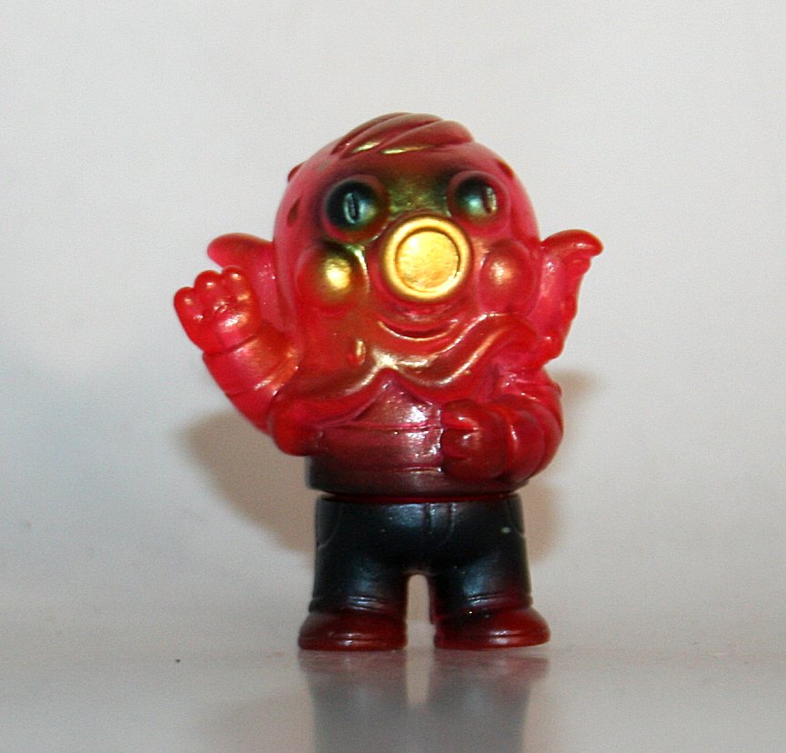 Gravy Toys Clear Red Wee Little Waving Globby