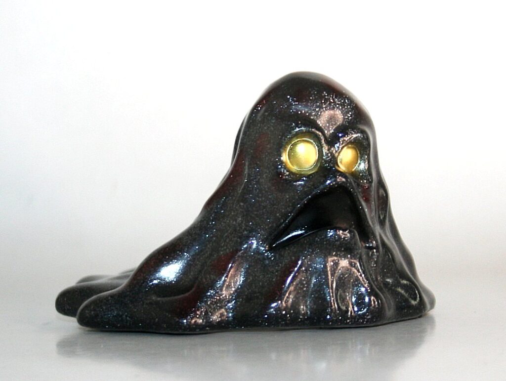 Gyaromi Clear Black Lame Hedo Slime