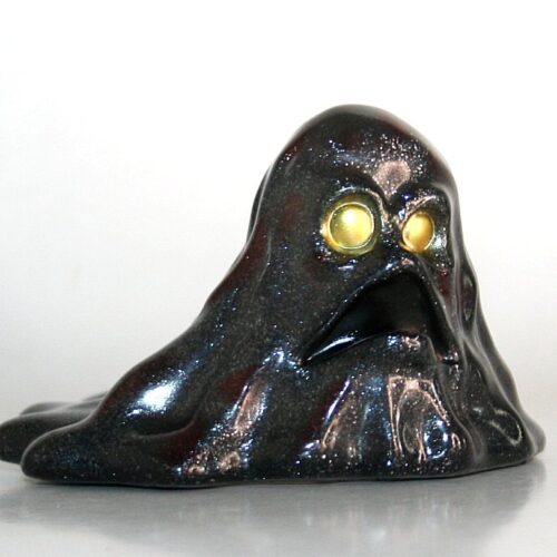 Gyaromi Clear Black Lame Hedo Slime