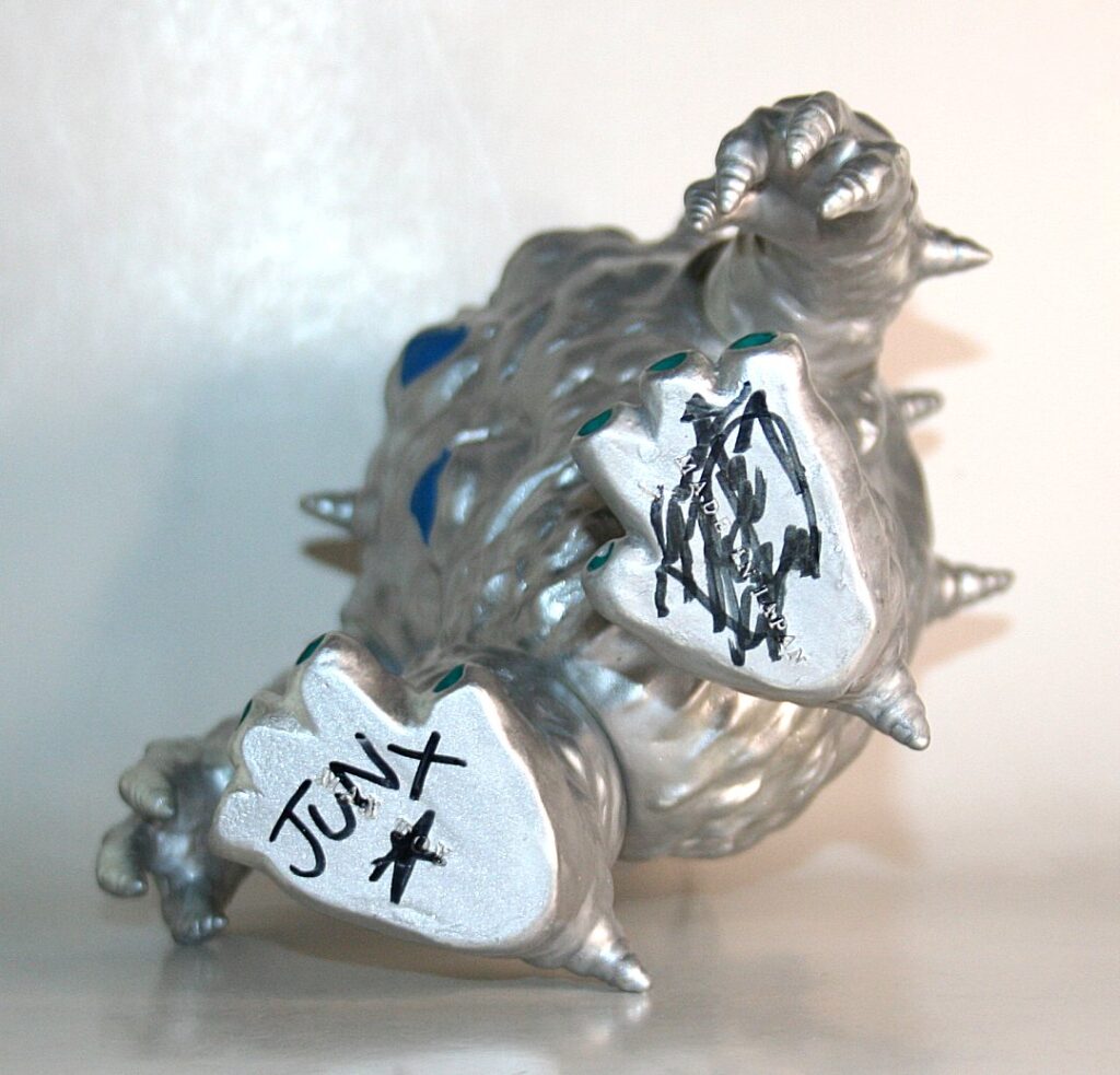 Max Toy x Junx Silver Kaiju Eyezon — Vicious Fun