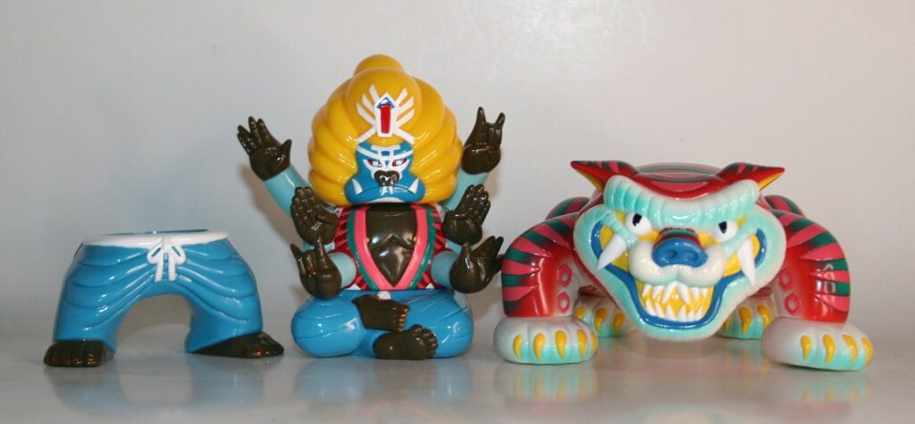 Kaiju One Gold Hideyuki Katsumata Pink Hanautah Tiger