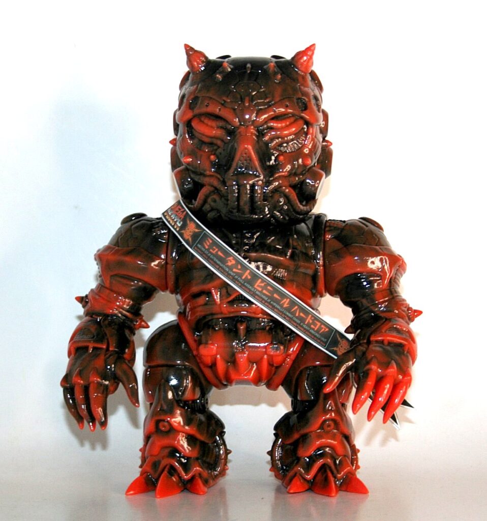 彫刻・オブジェ HTHTDCND MVH Black x Orange Marbled Omega Death DX - Loose V2 — Vicious Fun