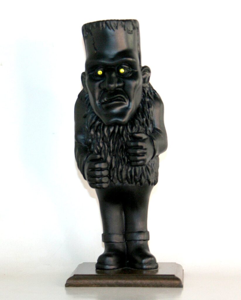 Mad Mouse Comic Universal Black Resin Frankenstein