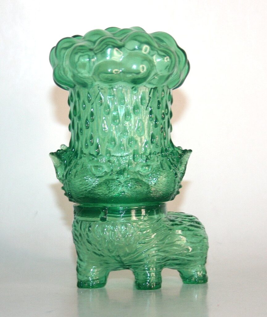 Moucoyama Clear Green Rain Cat