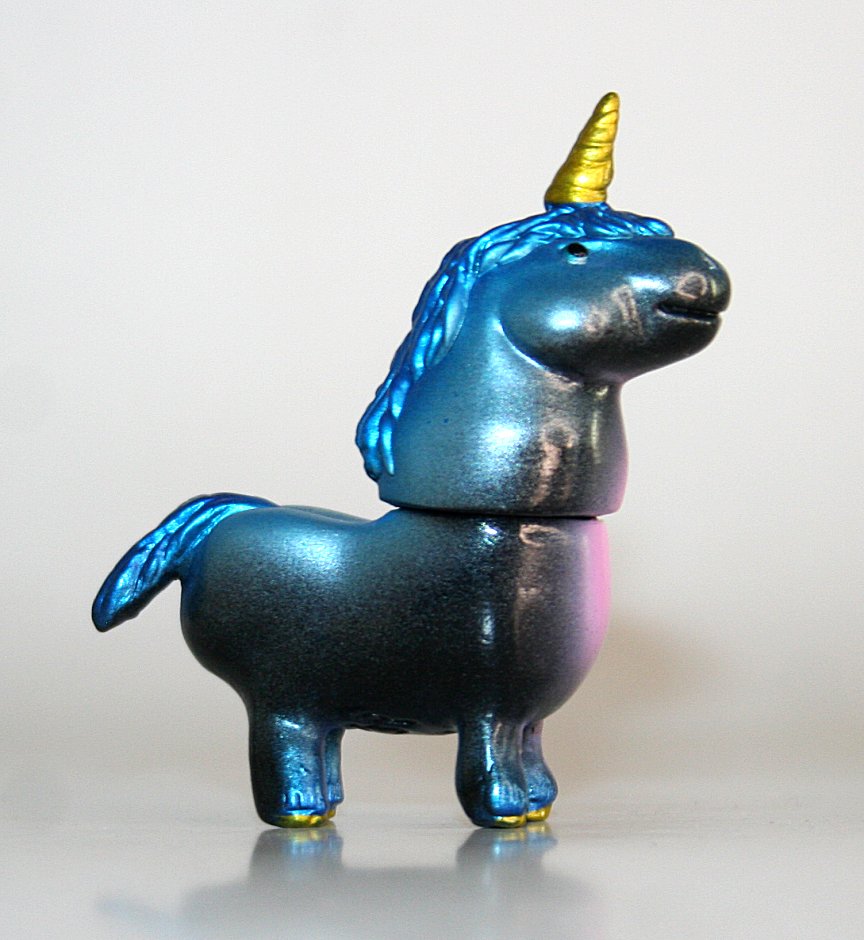 Rampage Toys Black x Blue Unicorn