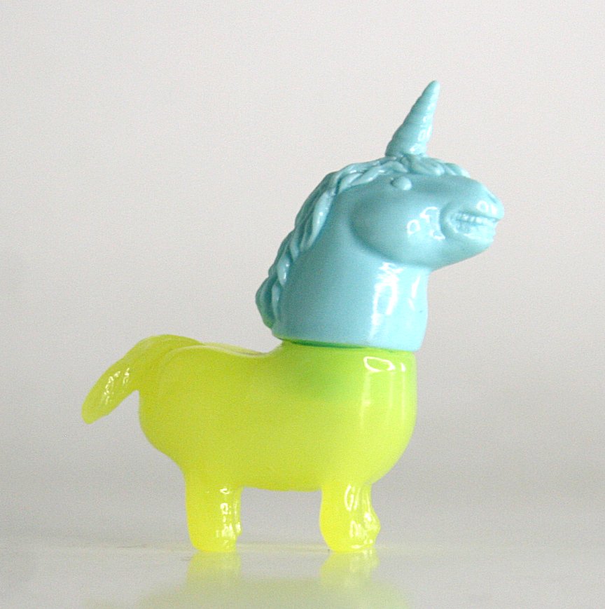 Rampage Toys Blue x Yellow Unicorn