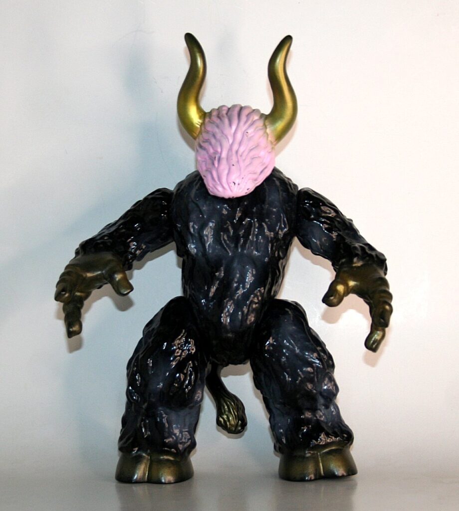 Target Earth Pink Headed Faceless Bull