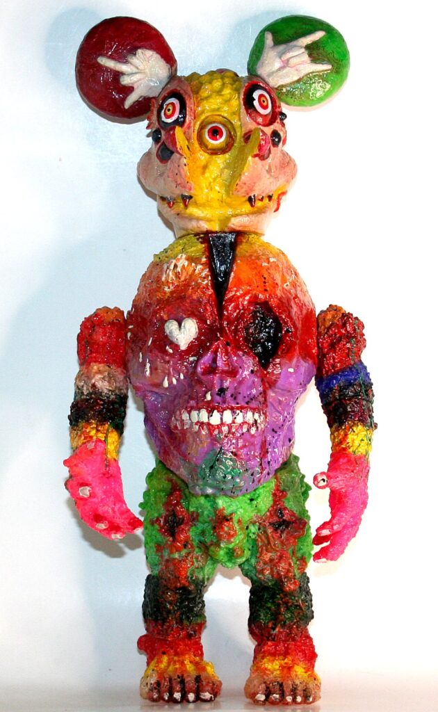 Truman Toy Custom GIANT Skull Mickey