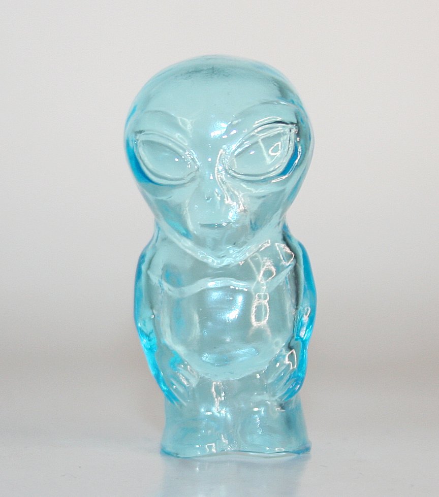 Unknown Clear Blue Alien Gacha