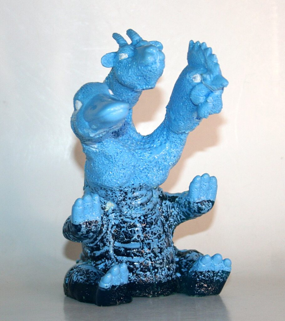 Apocalypse Popsicle Blue on Blue Old Toby