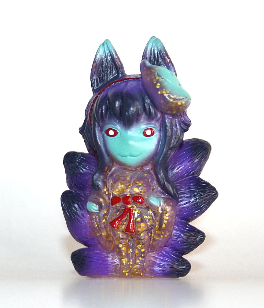 Candie Bolton Purple x Gold Lame Human Form Kitsura