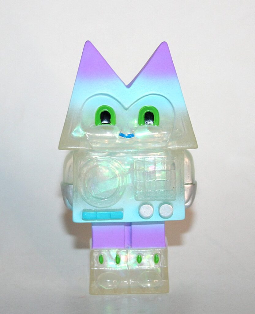 Chompton Stoodios Iridescent Mini Vegan Robot
