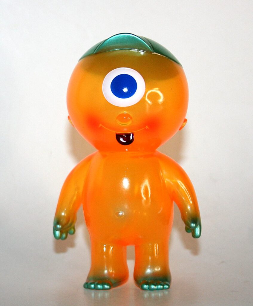 Cometdebris Clear Orange Custom Tofu Kid
