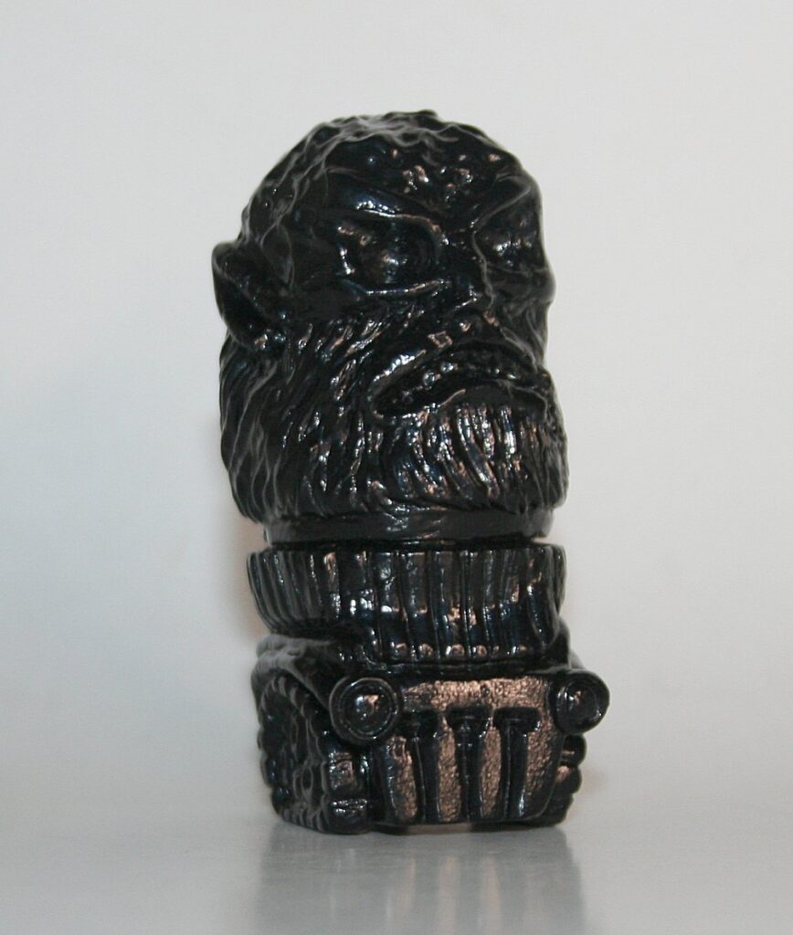 Dark Matter Toys Unpainted Black Blitzwolf