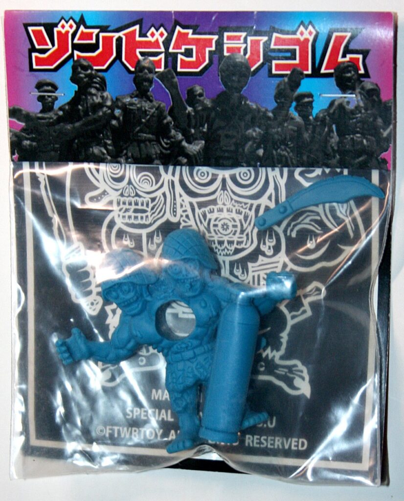 FTWR Toy Blue Kaiki Zombie Keshi