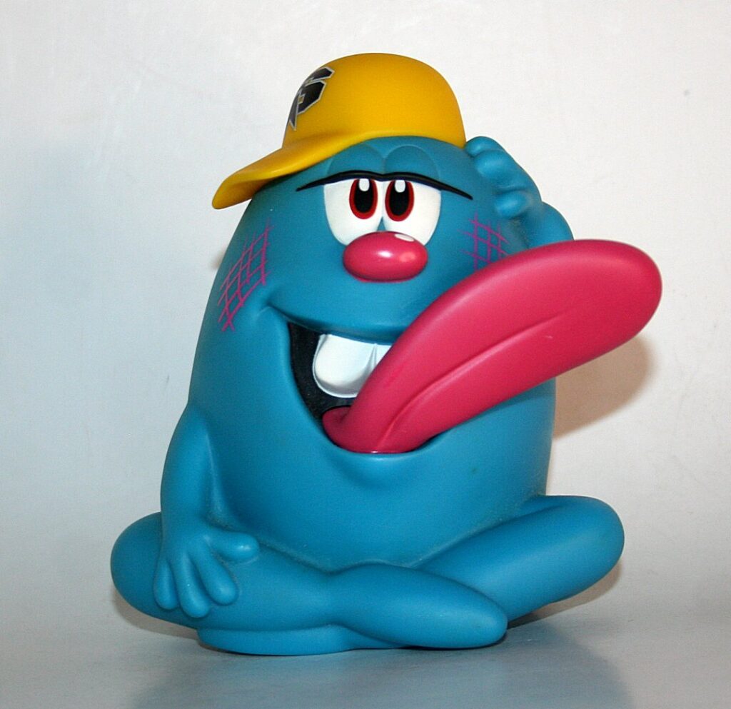 How2work x Santastic Gangu Blue Larry Franco
