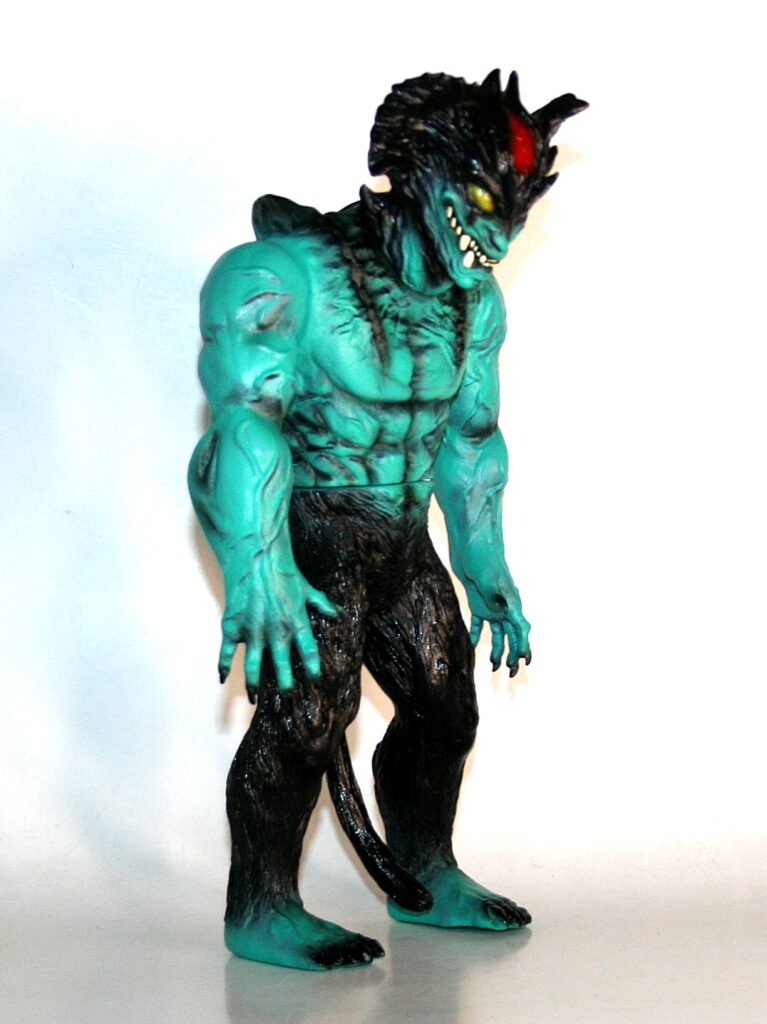 Dark Entertainment x Ankoku Ryuu Classic Devilman Sofubi Figure