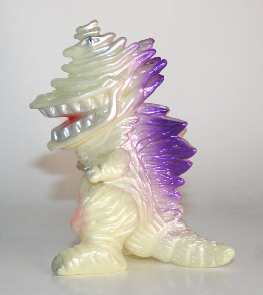 Gumtaro Purple on Glow Gizalla Sofubi Figure | Vicious Fun