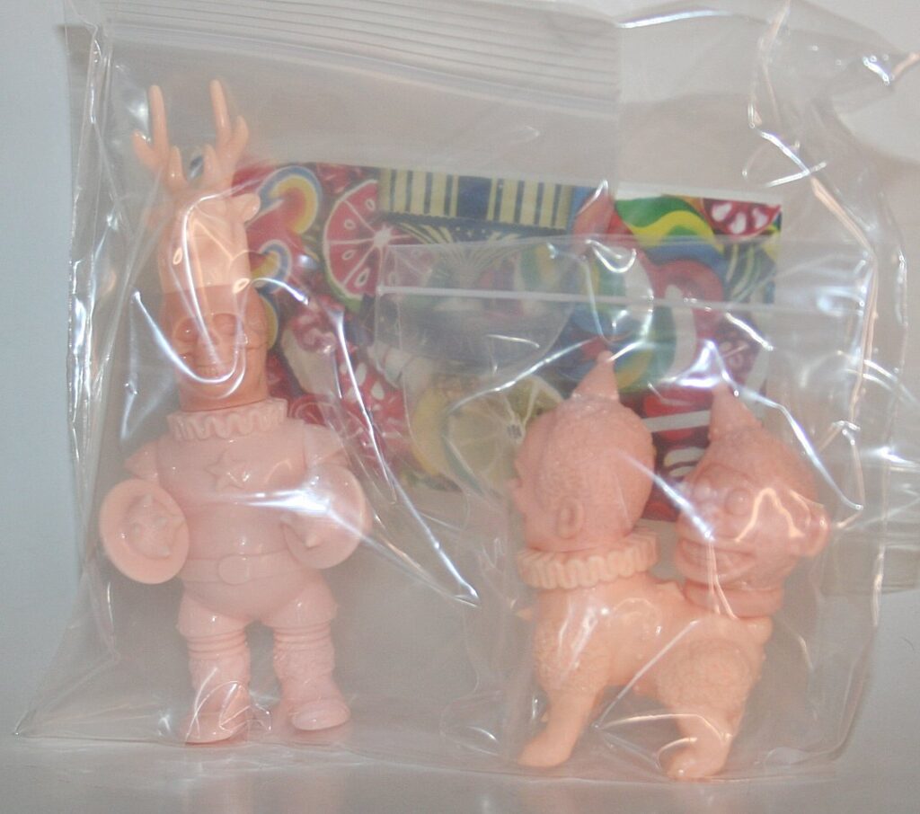 Kikkake Unpainted Flesh Iron Monkey x Dog Variety