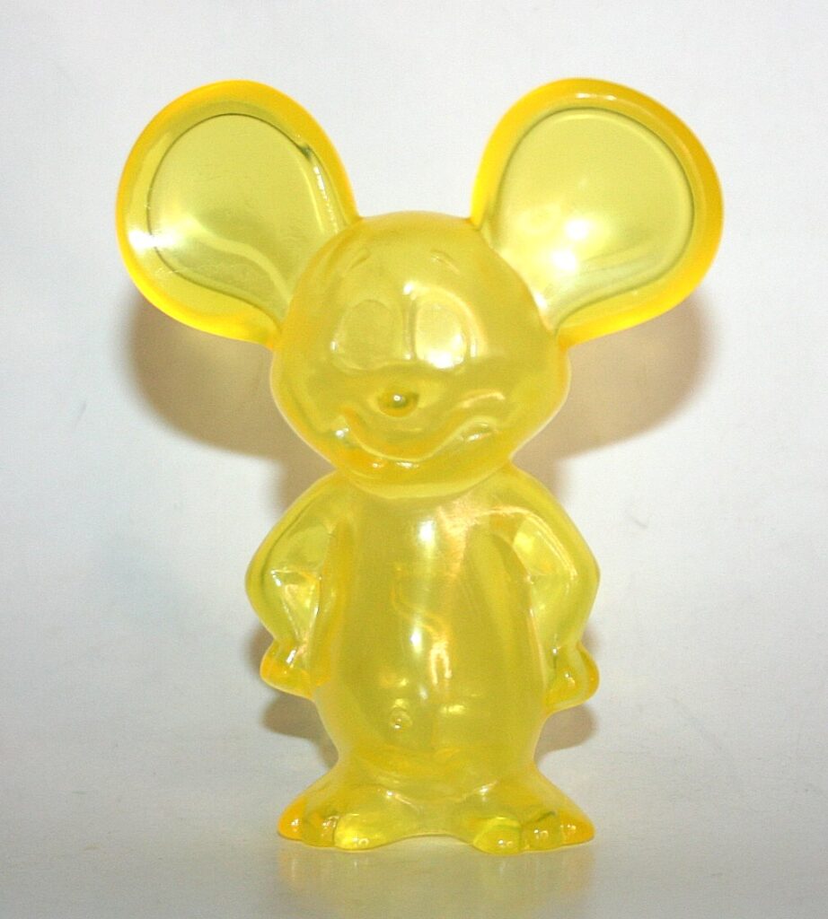Maruhachi Gangu Unpainted Clear Yellow Mouse