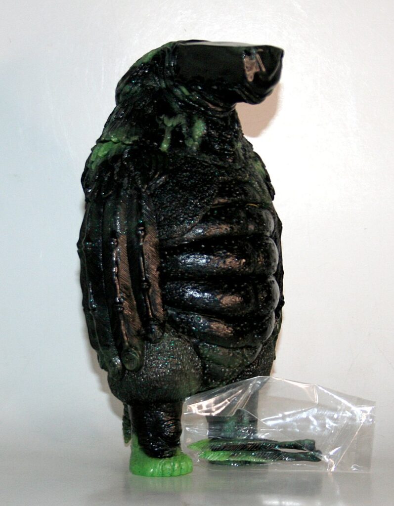 Monstock Black x Green Marbled Paborasu