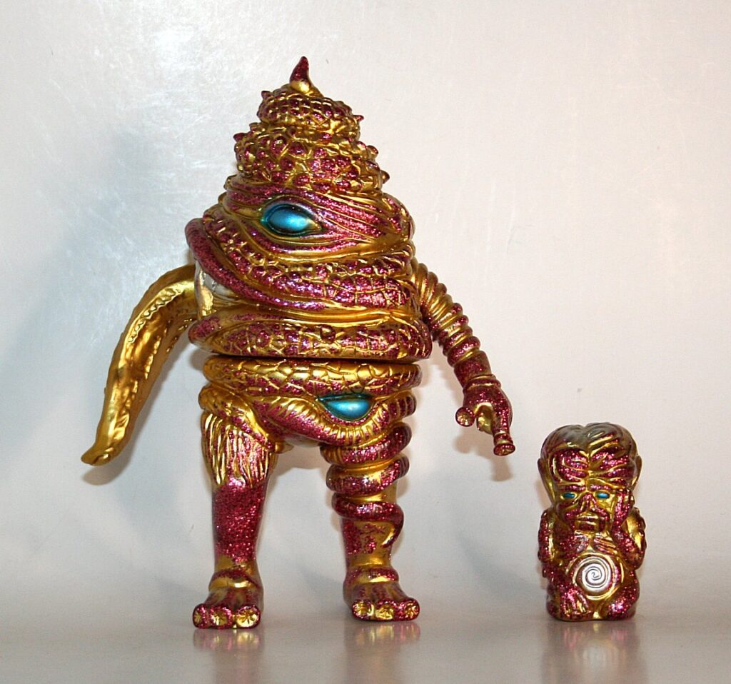 Paul Kaiju Purple Lame Unchiman and Morning Man