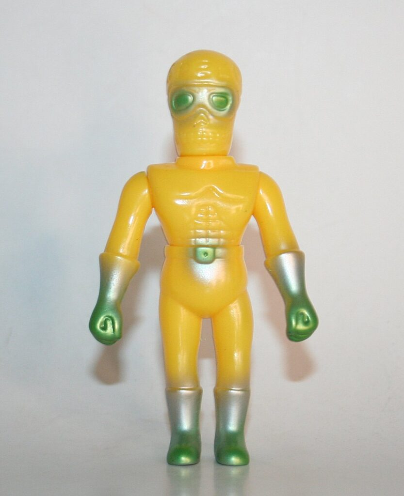 RessinBlood Green on Yellow Speed Skull