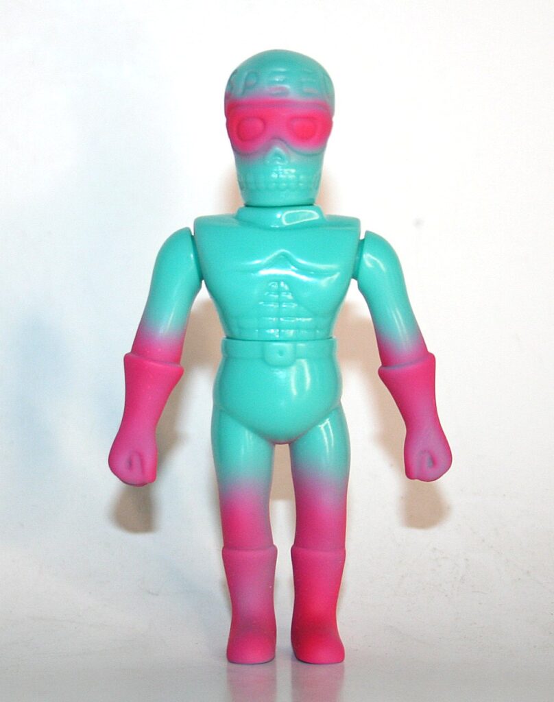 RessinBlood Pink x Teal Speed Skull