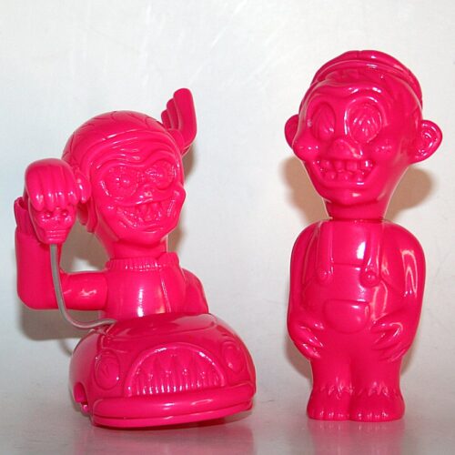 Star Toys Japan x Little Chop Pink Weirdo Clutch - Loose